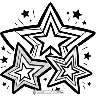 Printable coloring page of Thumb from the 4th Of July category.