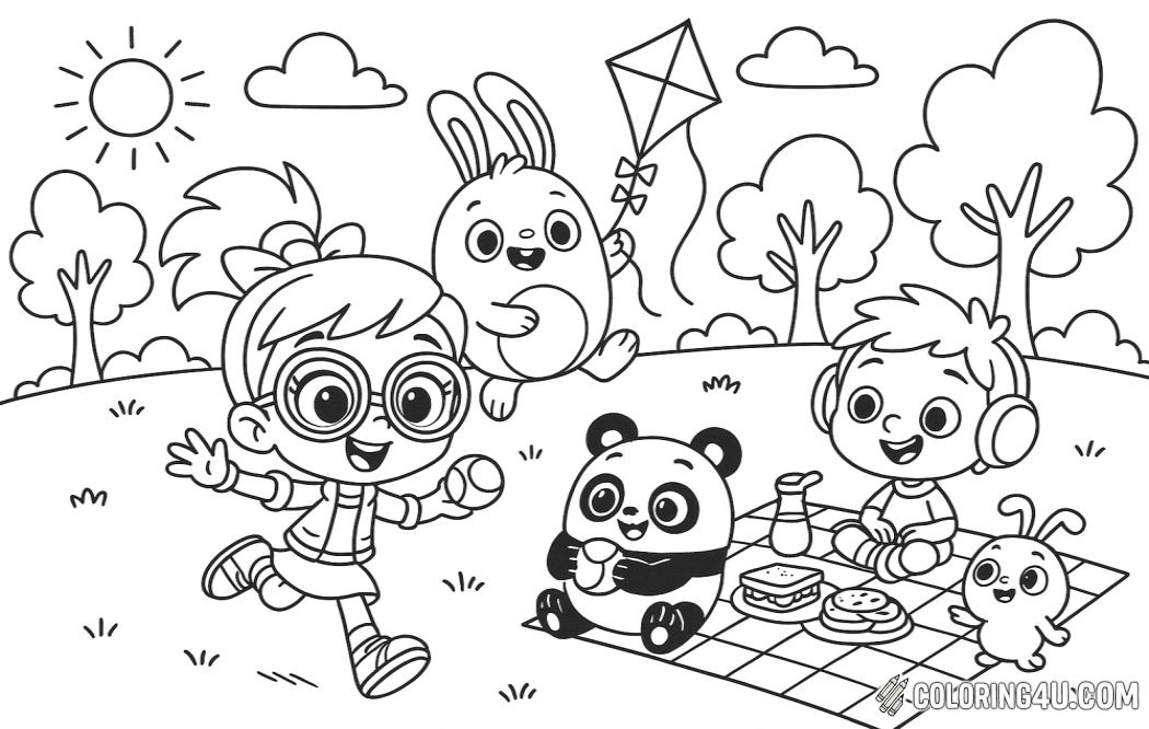 Abby Hatcher Friends Playful Park