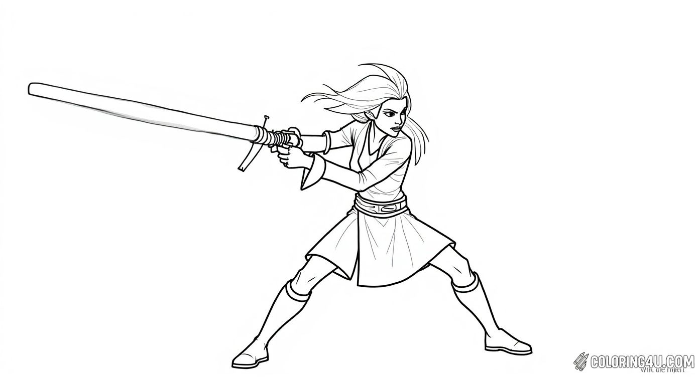 Ahsoka Tano Action Ready Lightsaber Battle