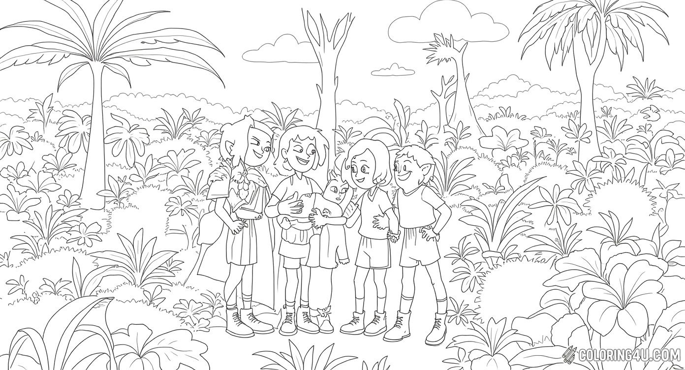 Friendship And Adventure In Amphibia World