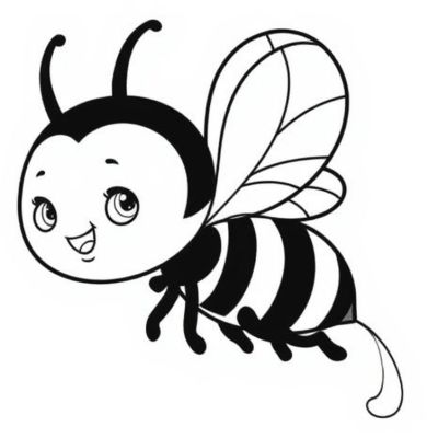Printable coloring page of Thumb from the Bee category.