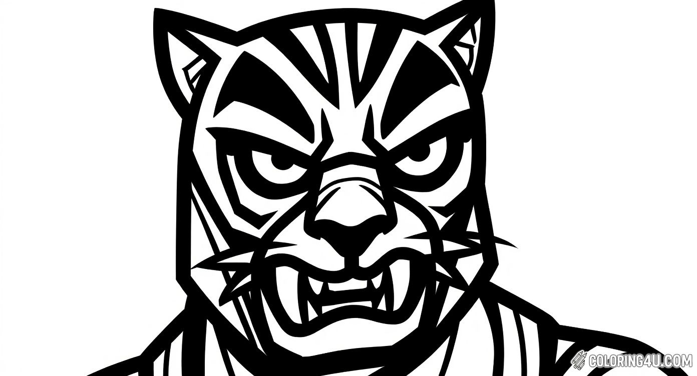 Black Panther Heroic Close Up Mandalorian Symbol