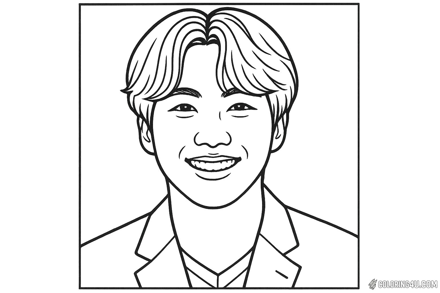 Bts Individual Portrait Smiling