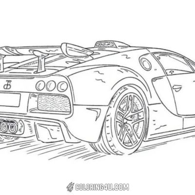 Printable coloring page of Thumb from the Bugatti category.