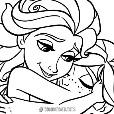 Printable coloring page of Thumb from the Disney Princess category.