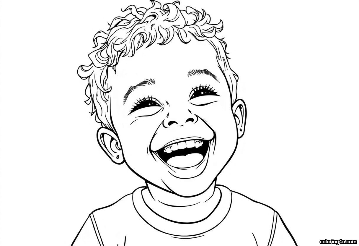 Coloring Pages Emotions For Kids