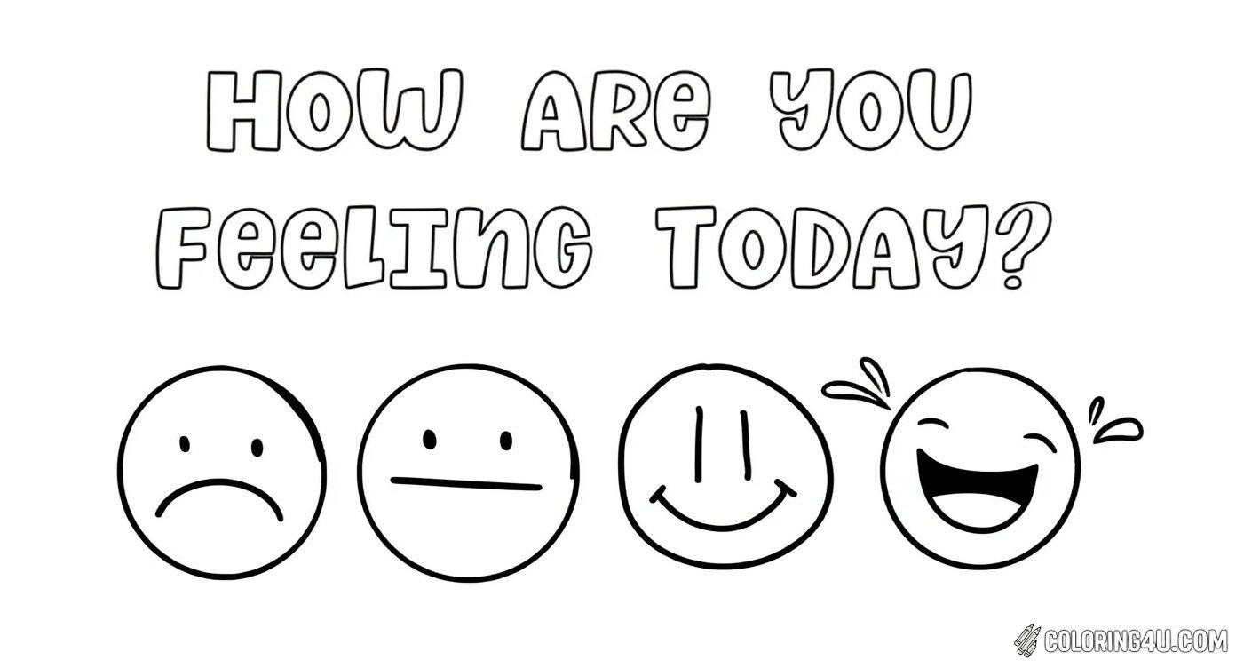 How Are You Feeling Today Emotion Chart