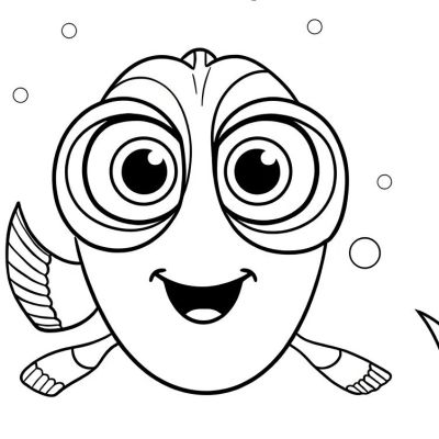 Printable coloring page of Thumb from the Finding Dory category.