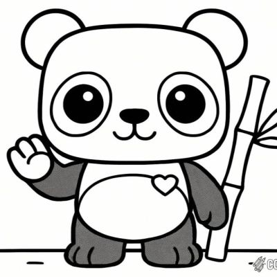 Printable coloring page of Thumb from the Funko Pop category.