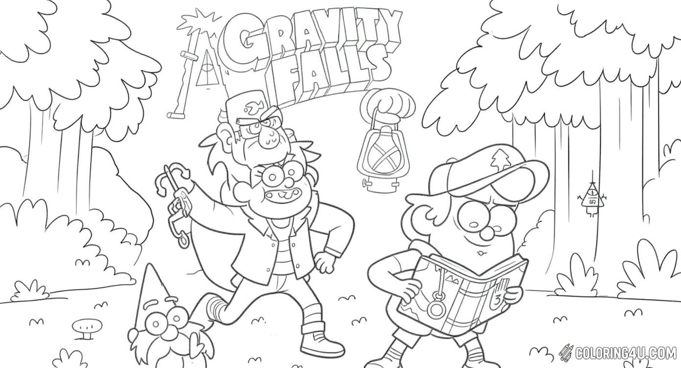 Gravity Falls Dipper Mabel Grunkle Stan Adventure