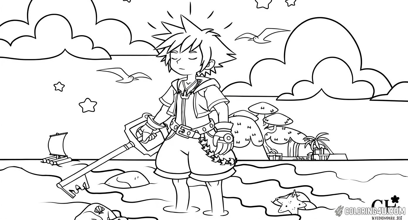 Sora The Fool Tarot Kingdom Hearts