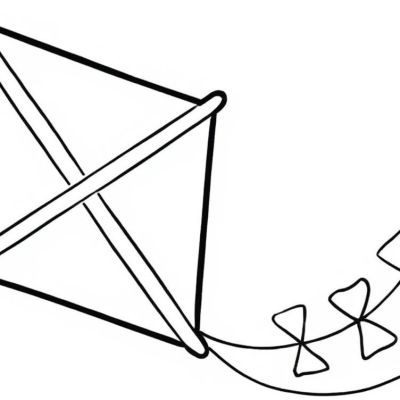 Printable coloring page of Thumb from the Kite category.
