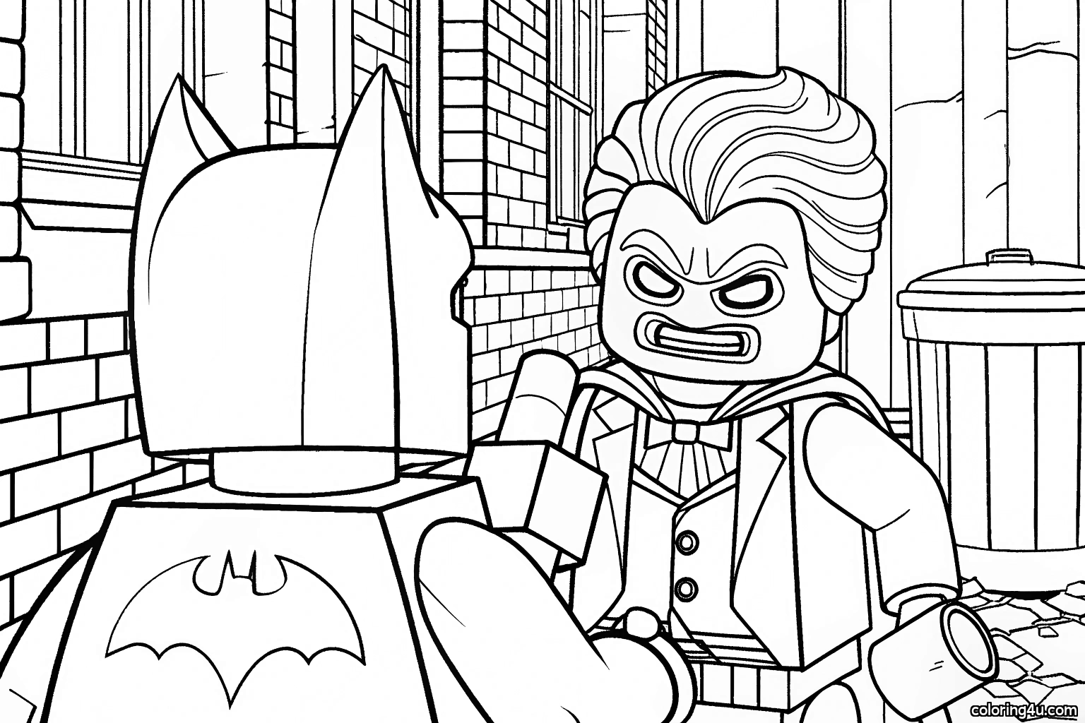 Lego Batman Vs Joker Showdown