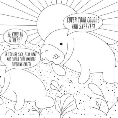 Printable coloring page of Thumb from the Manatee category.