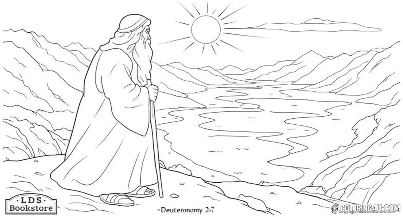 Moses Looking Over Promised Land