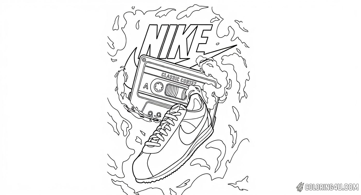 Nike Classic Cortez Sneaker Cassette