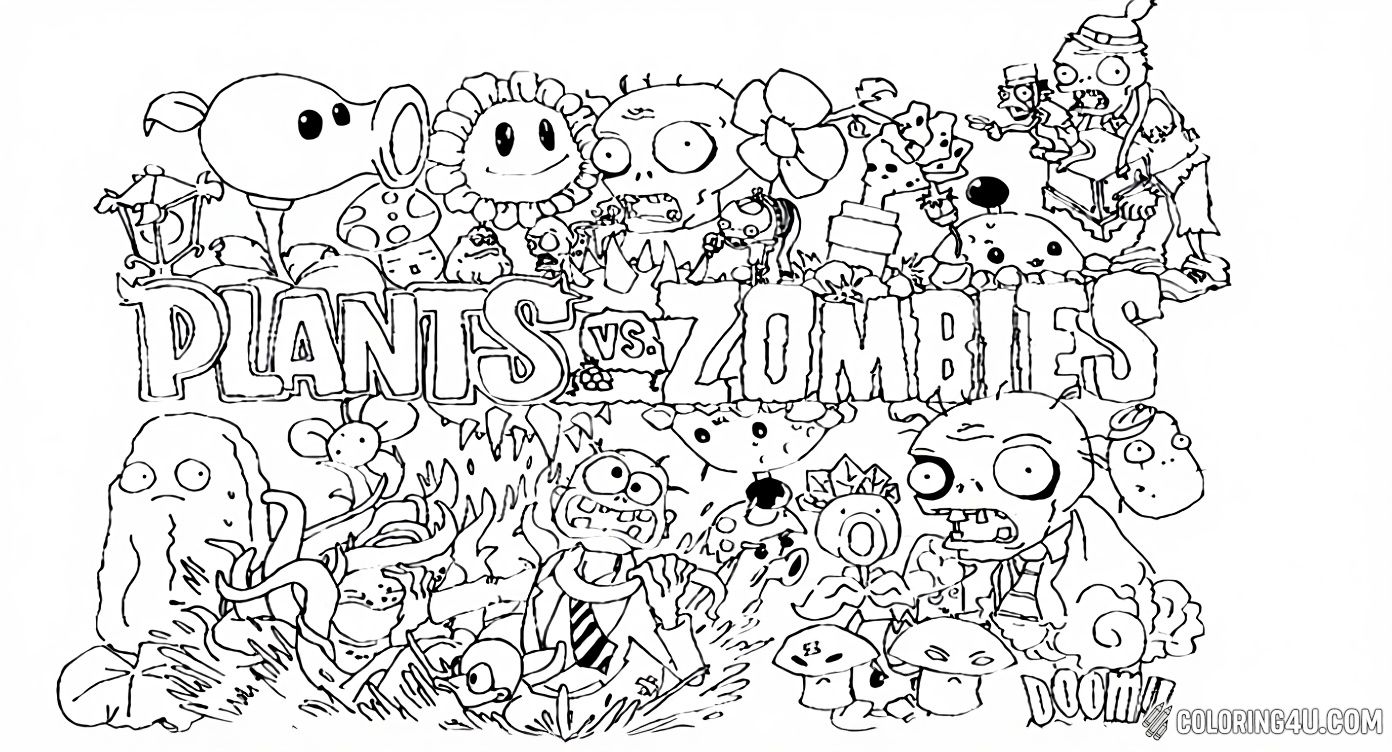 Plants Vs Zombies Zombie Plant Fight Action