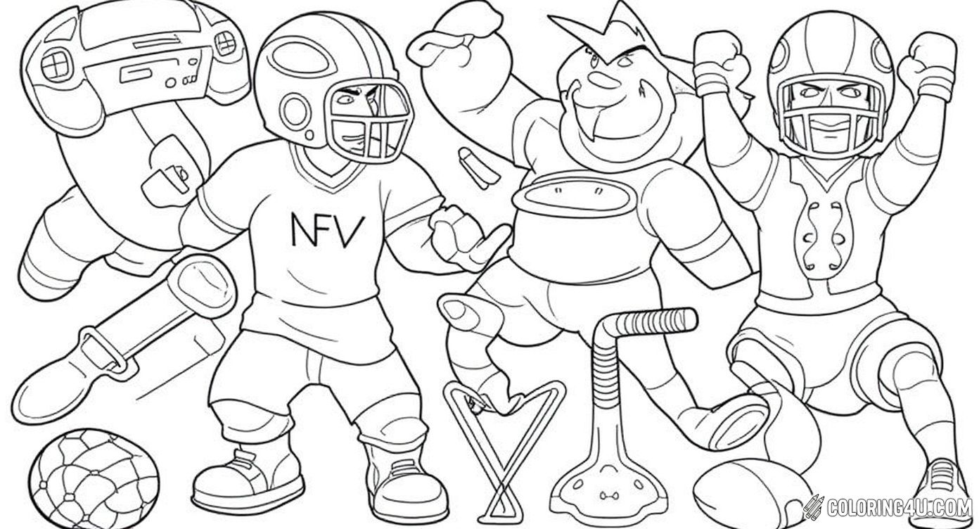 Dive into a huge collection of different sports and gaming items in this detailed coloring page! From soccer balls and tennis rackets to roller skates and game controllers, kids will enjoy coloring a variety of fun elements all in one place.