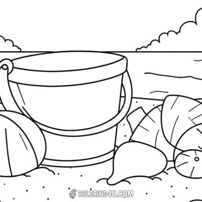 Printable coloring page of Thumb from the Summer category.