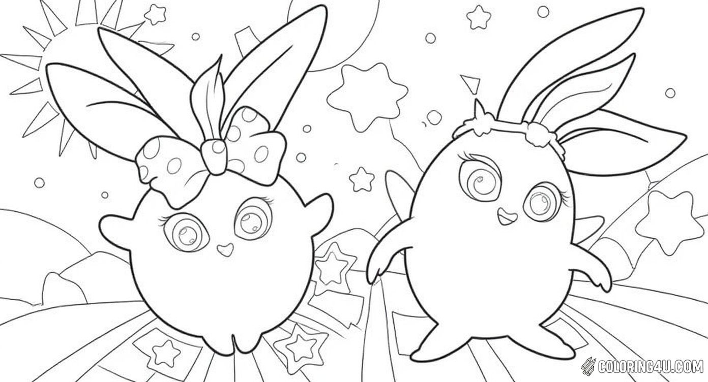 Sunny Bunnies Glowing Stars Funny Duo
