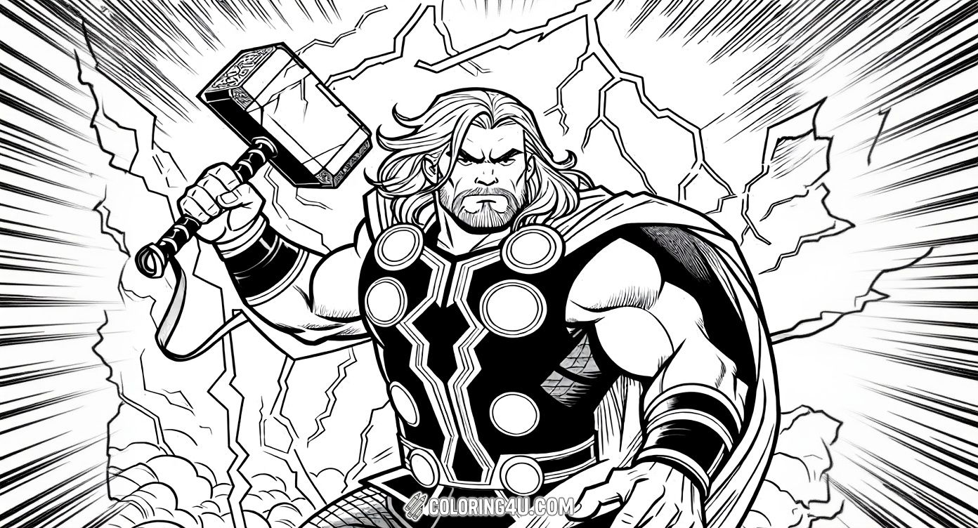 Mighty Thor Lightning Power Action