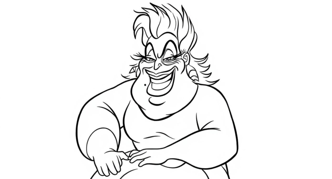 Ursula The Little Mermaid Posing