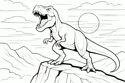 Dinosaurs Coloring Pages