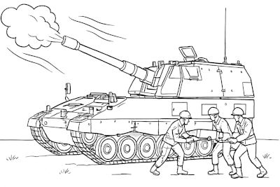 Tanks coloring pages